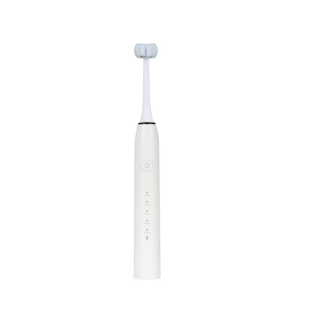 3-Sided Ultrasonic Electric Toothbrush for thorough plaque removal and gum protection.